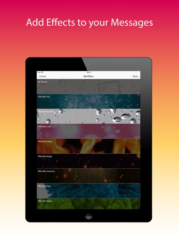 EffectMe-Effect your Messages screenshot 2