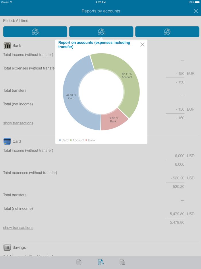 My Wallets - Finance Tracking