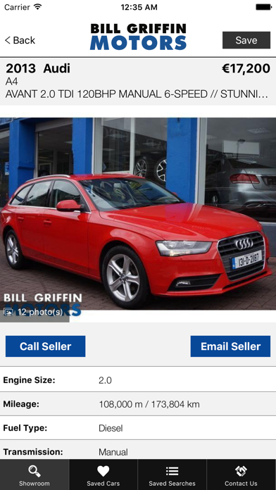 Bill Griffin Motors Screenshot
