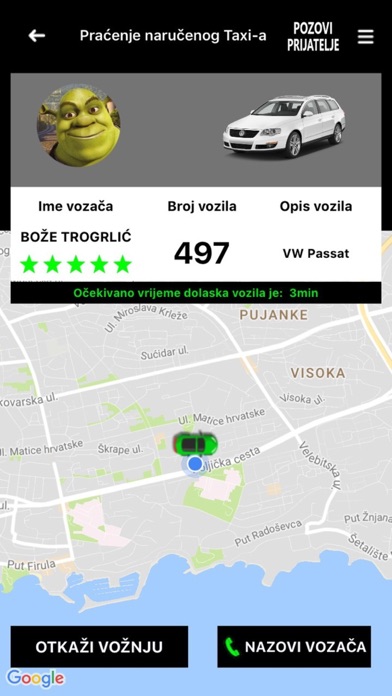 Screenshot #2 pour Taxi Dubrovnik Tap2Ride