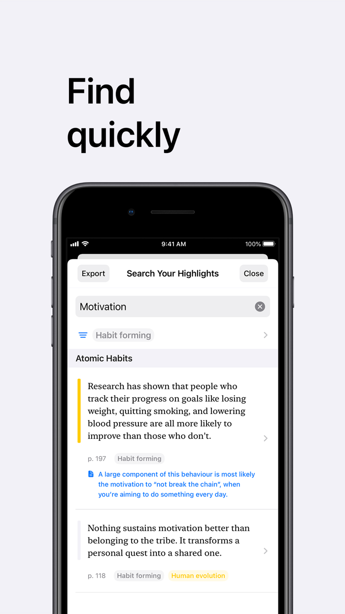 Highlighted Book Highlights