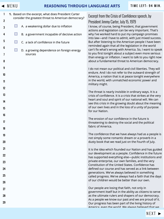 MHE Preparation for GED® Test iPad screenshot