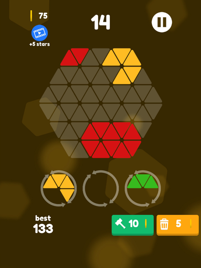 Make Hexa Hexagon Puzzle Hex
