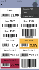 Barcode Generator : for labels screenshot
