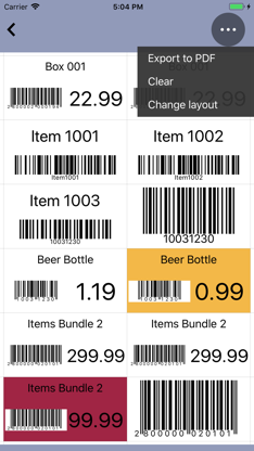Barcode Generator : for labels screenshot 1