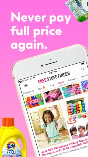 Free Stuff Finder - Save Money screenshot 1