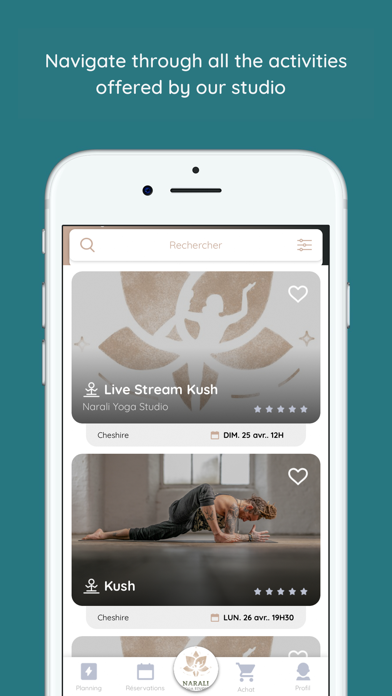 Narali Yoga Studio Screenshot