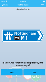 UK Road Signs: Test and Theory screenshot