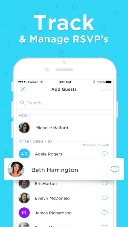 Hobnob Invitations & Text RSVP