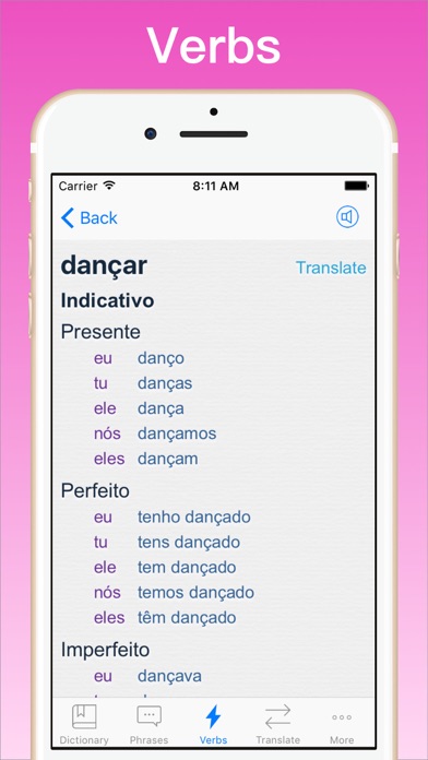 Portuguese Translator + Screenshot