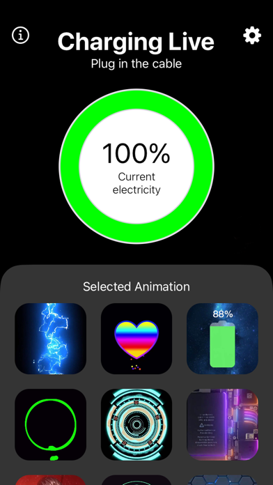 Charging Live - Animation Play Screenshot