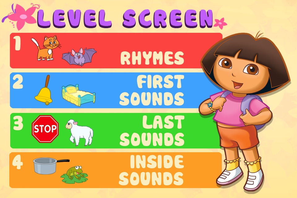 Dora ABCs Vol 2:  Rhyming screenshot 2