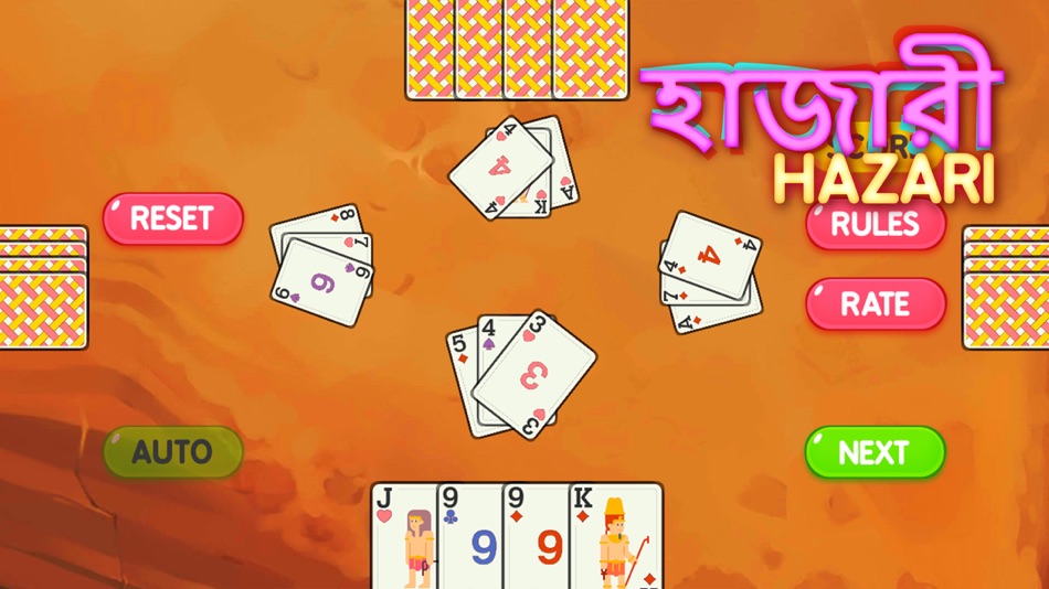 #3. Hazari : 1000 Points Card Game (iOS) Podle: Foes
