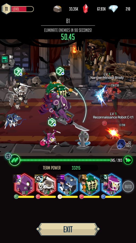 #4. After War - Idle Robot RPG (iOS) By: Rawhand
