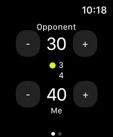 Screenshot 1 Deuce - Padel Scorekeeper iphone