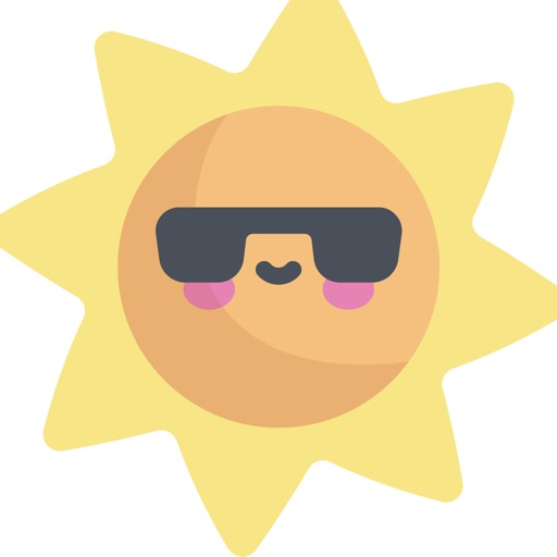 Cool Summer Party Stickers icon