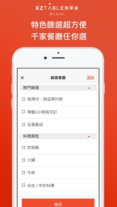 EZTABLE -Book Good Restaurants Screenshot