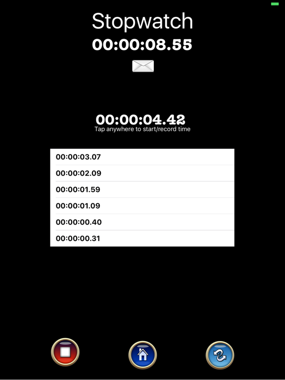 Screenshot #6 pour EZ Timer & Stopwatch
