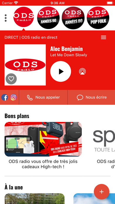 Télécharger ODS Radio pour iPhone / iPad sur l'App Store (Musique)