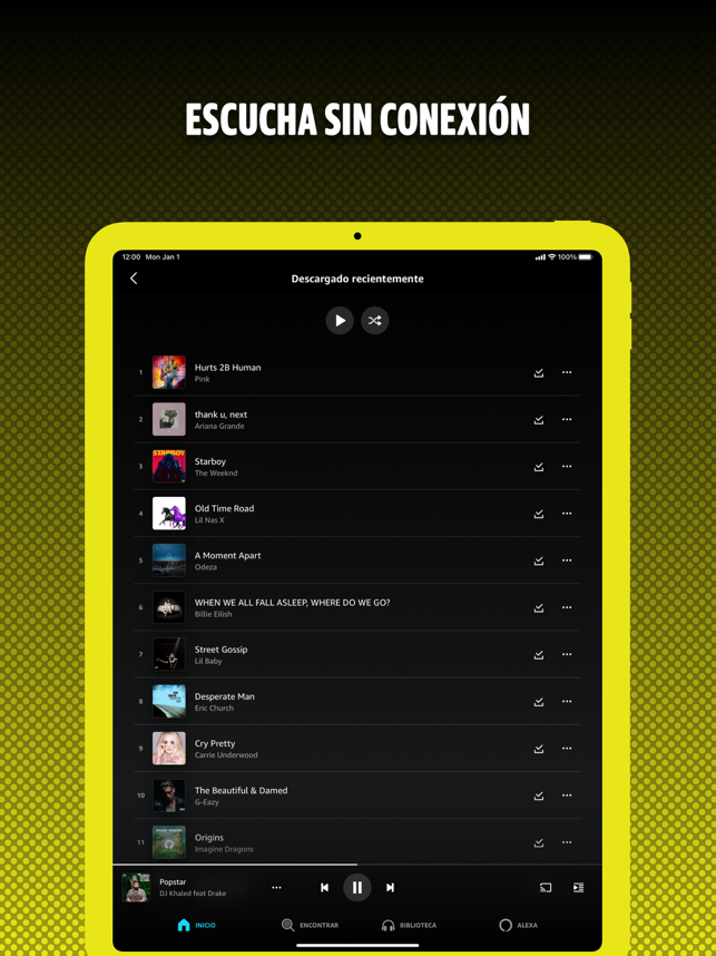 ‎Amazon Music: Escucha podcasts Screenshot
