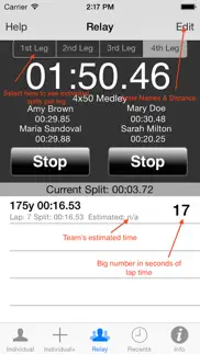 How to cancel & delete stopwatch for swimming 4