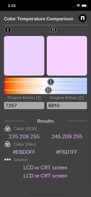 Color Temperature Comparison(圖5)-速報App