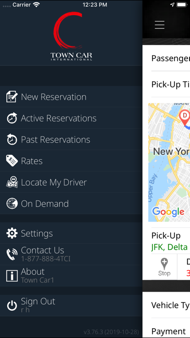 Town Car International Screenshot
