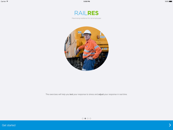 RailRes iPad screenshot