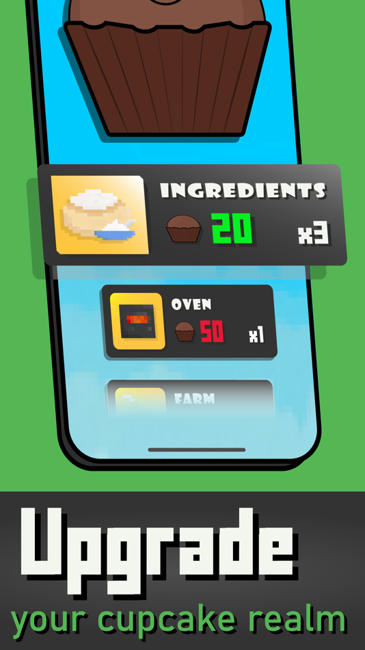 #5. Idle Cupcake Clicker (iOS) 由: Lucas Wijk