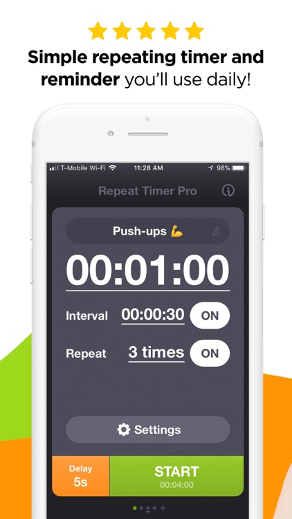 Repeat Timer Pro: Countdown