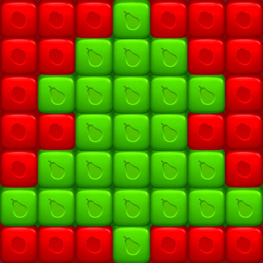 Fruit Cube Blast: Match 3 Game