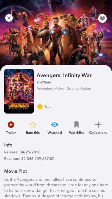 MyMovies - Catalog Screenshot