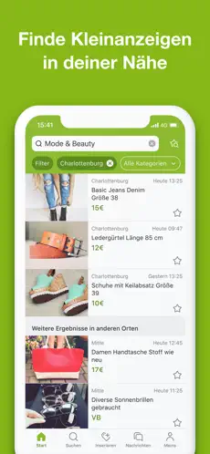 Capture 7 eBay Kleinanzeigen: Marktplatz iphone