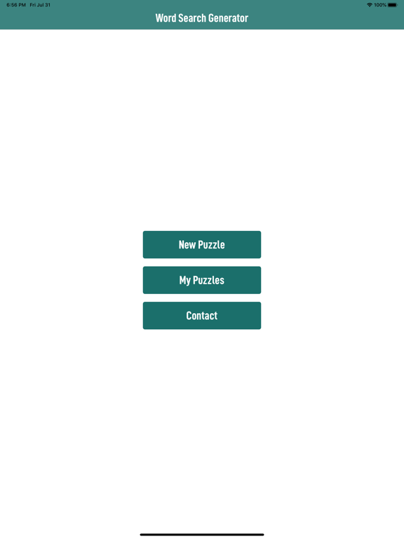 Screenshot #4 pour Word Search Puzzle Generator