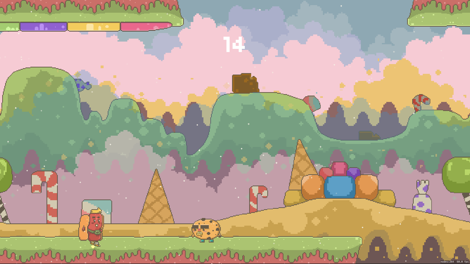 Hot Dog vs Candy Land screenshot 9