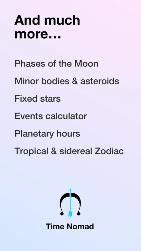 Time Nomad Astrology Charts screenshot 10 of 10