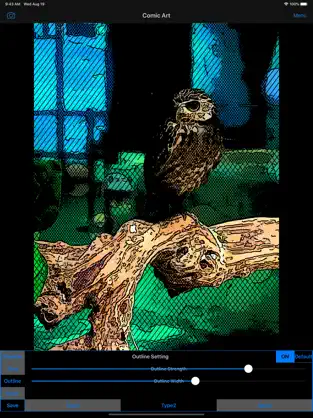 Screenshot 2 Arte cómico - dibujos animados iphone