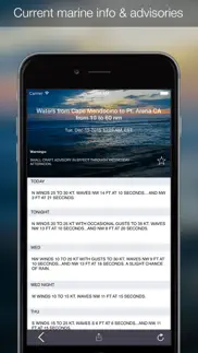 outcast - marine weather iphone screenshot 2