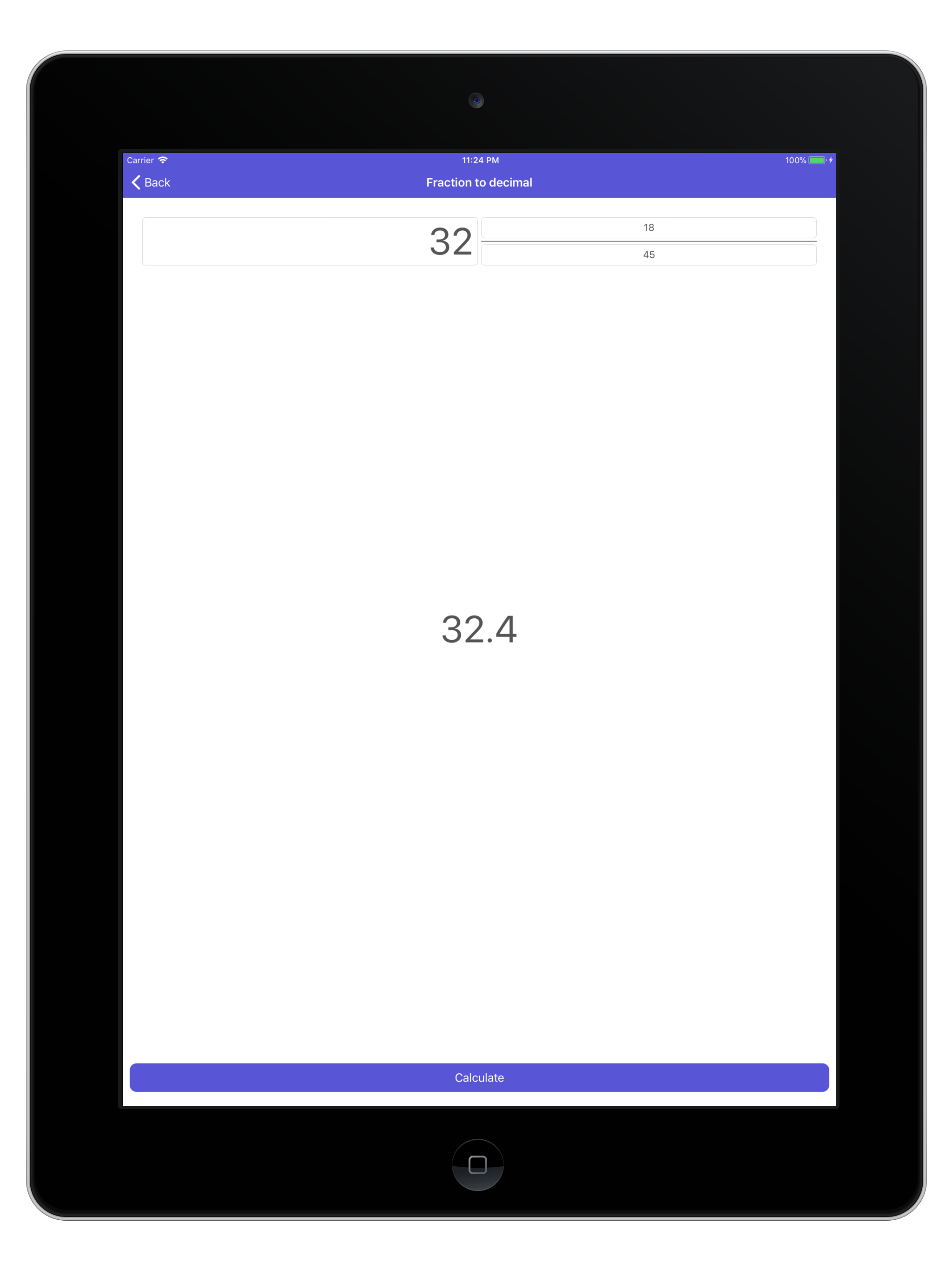 Fractions Converter & Calc