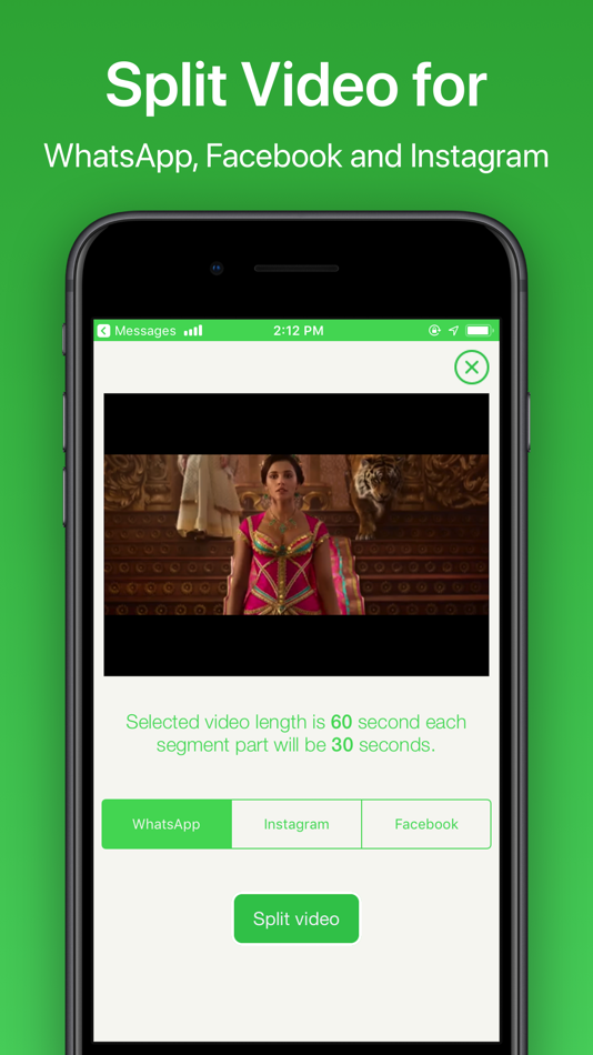 #3. ContinuouStatus:Split Videos (iOS) Ved: Memon Mahmmad Irshad Abdulbhai