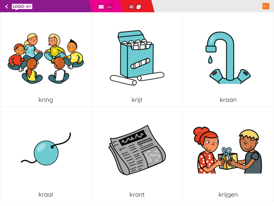 LOGO-Art Thuis iPad app afbeelding 1