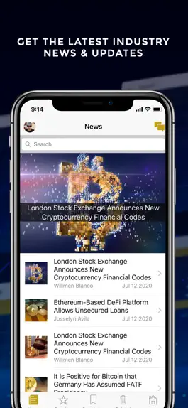 Game screenshot Blockchain Nation: crypto news apk