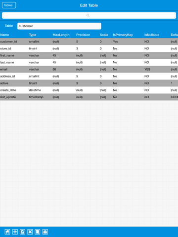 Screenshot #4 pour iMySqlProg - MySql Client