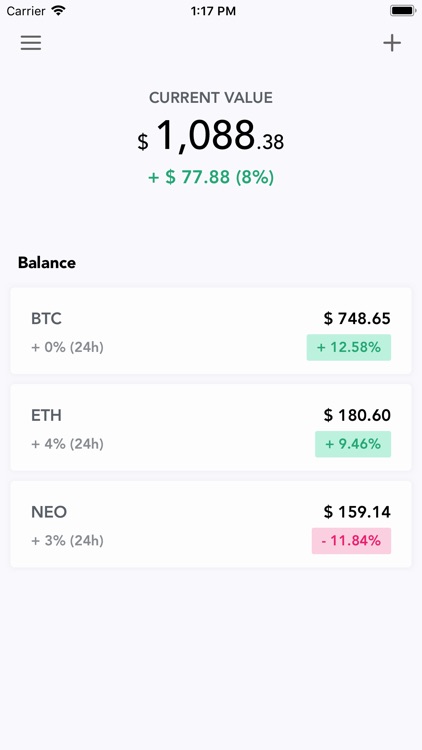 Sipo - Crypto Portfoliomanager