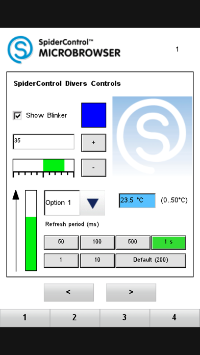 SpiderControl MicroBrowserLite Screenshot