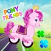 Pony game for girls. Kids game icon