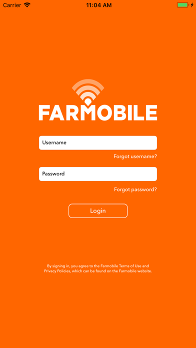 Farmobile DataEngine Screenshot