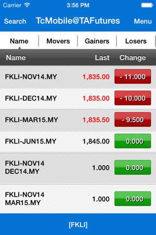 TAOnline Derivatives screenshot 2