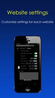 dark night browser iphone screenshot 4