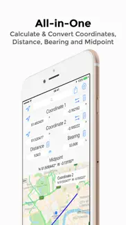 coordinates calculator pro iphone screenshot 1